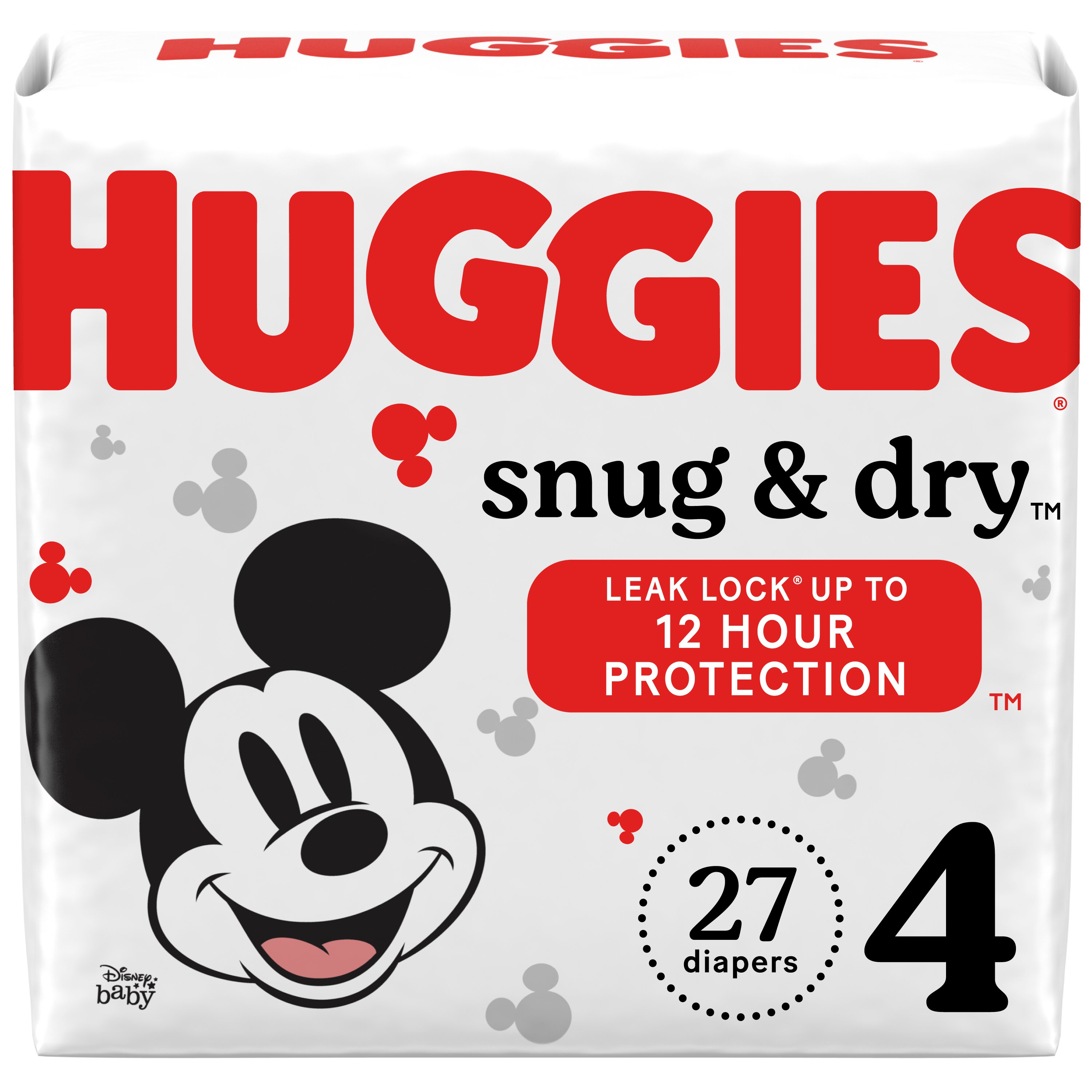 huggies diapers snug and dry size 4