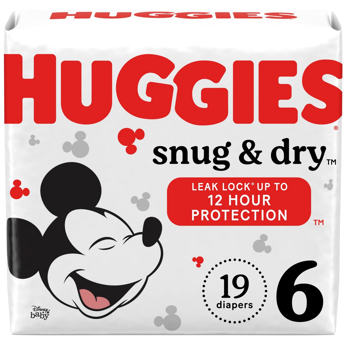 Huggies Snug & Dry Baby Diapers - Size 6; image 1 of 2