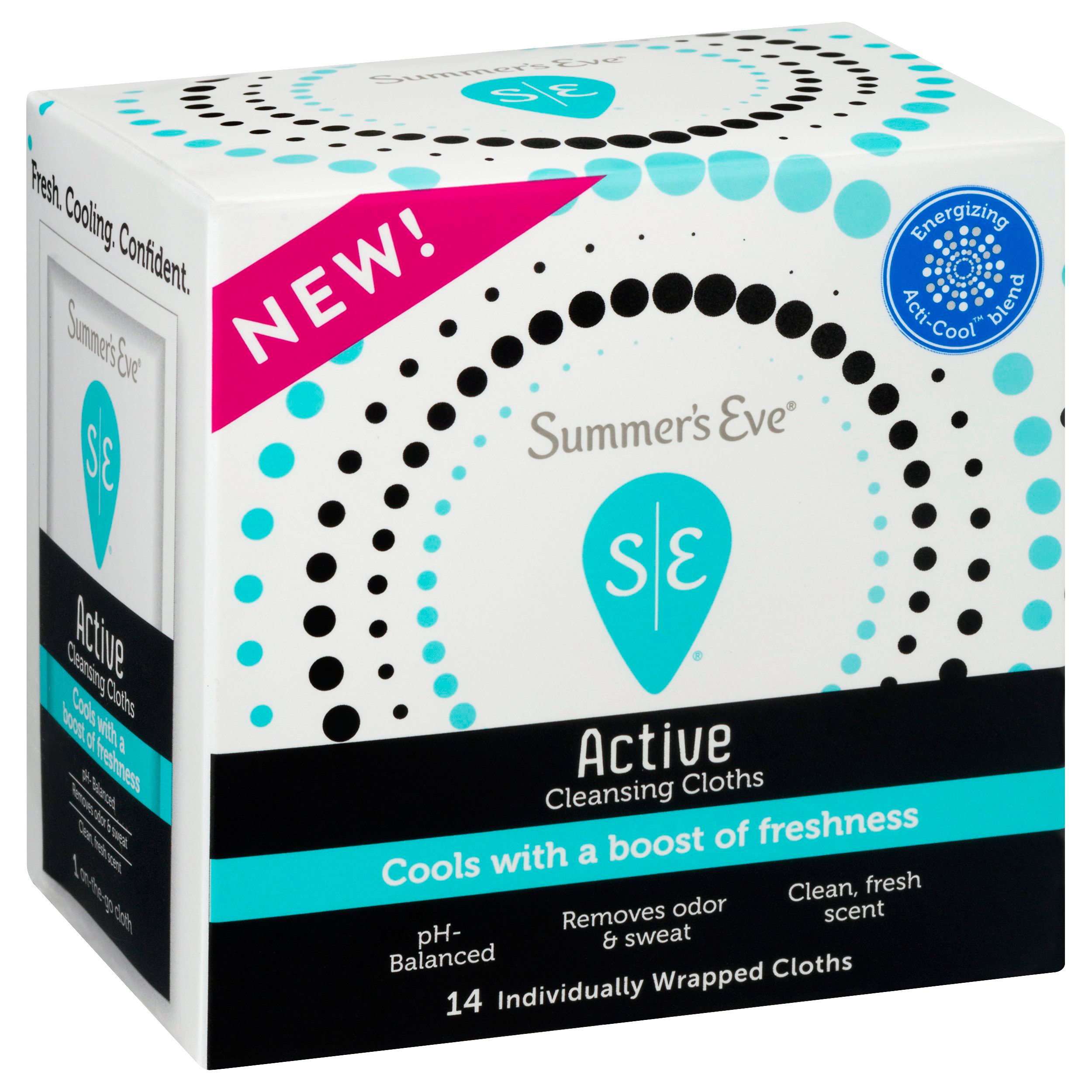 Summer's Eve Active Cleansing Cloths Shop Wipes & Washes at HEB