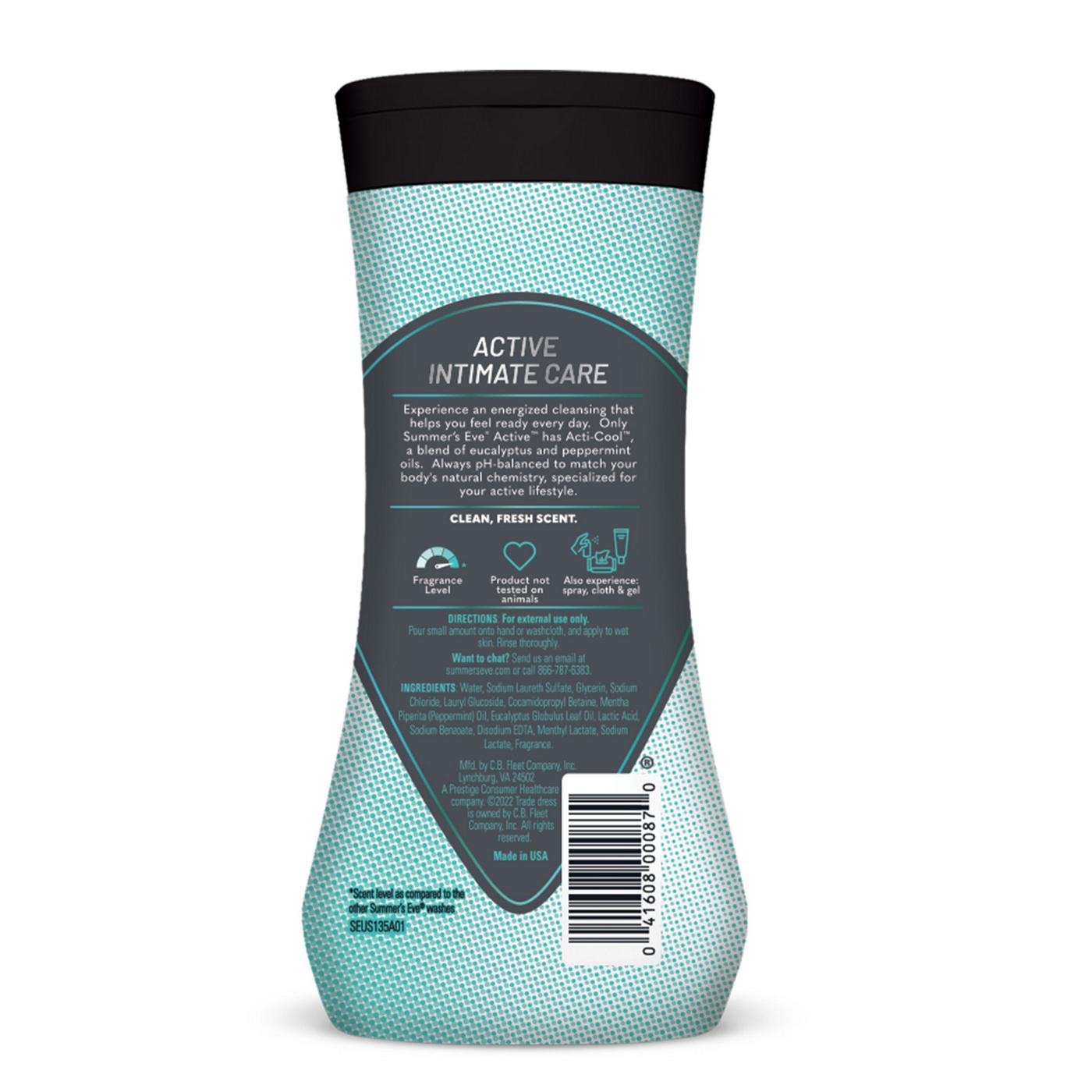 Summer's Eve Active Cleansing Wash; image 5 of 5