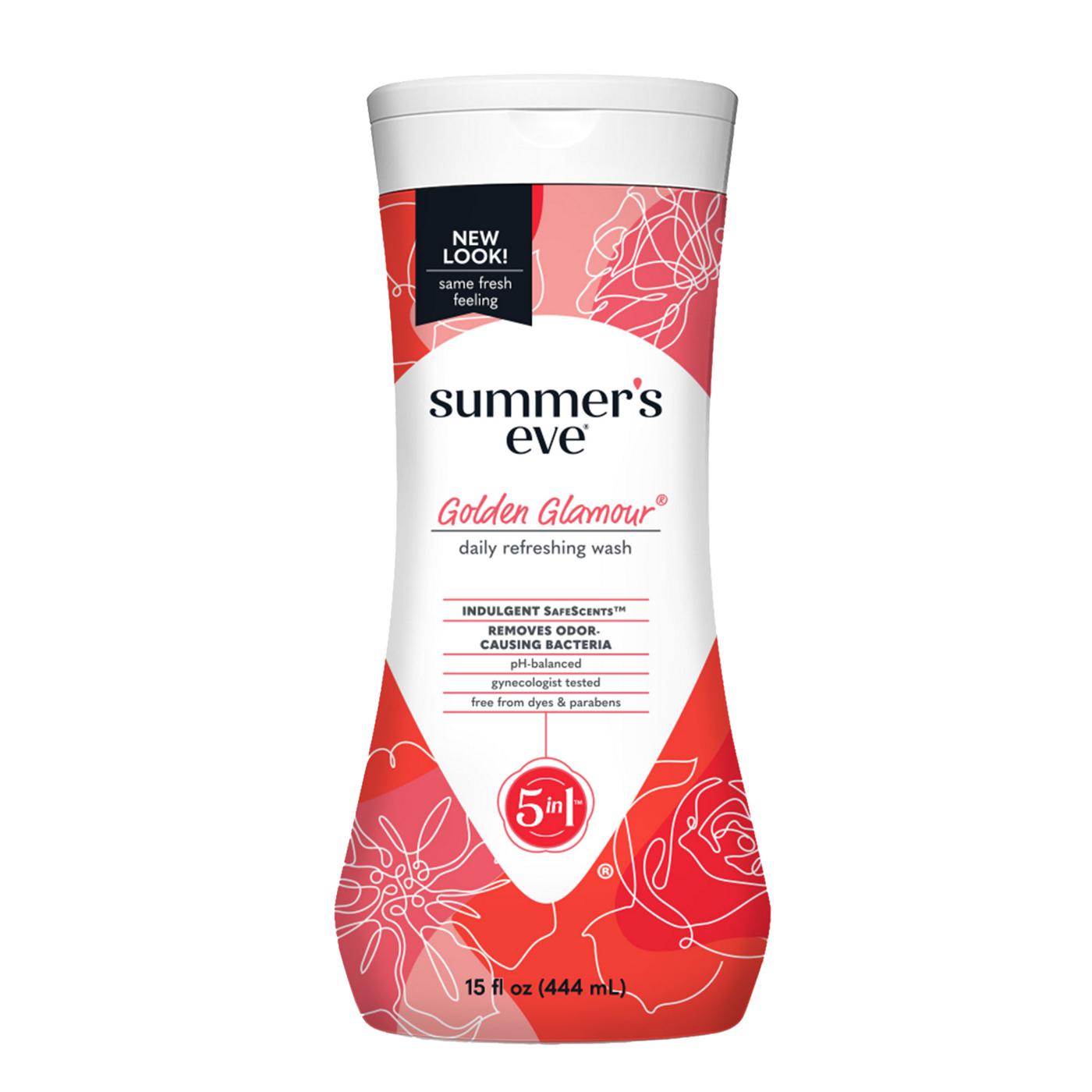 Summer's Eve Cleansing Wash - Golden Glamour; image 1 of 5