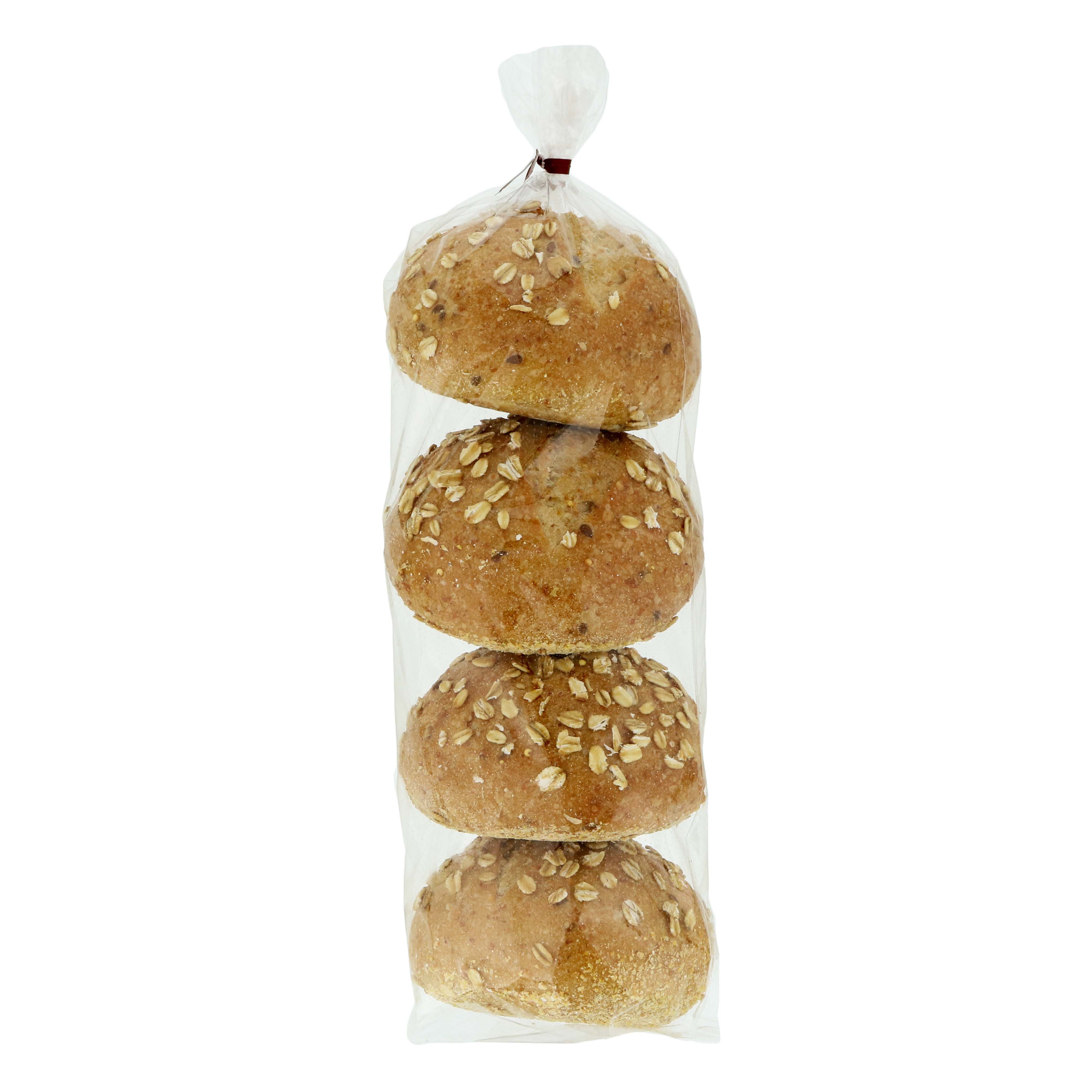 H-E-B Bakery Scratch-Made Kosher Multigrain Rolls - Shop Buns & Rolls ...