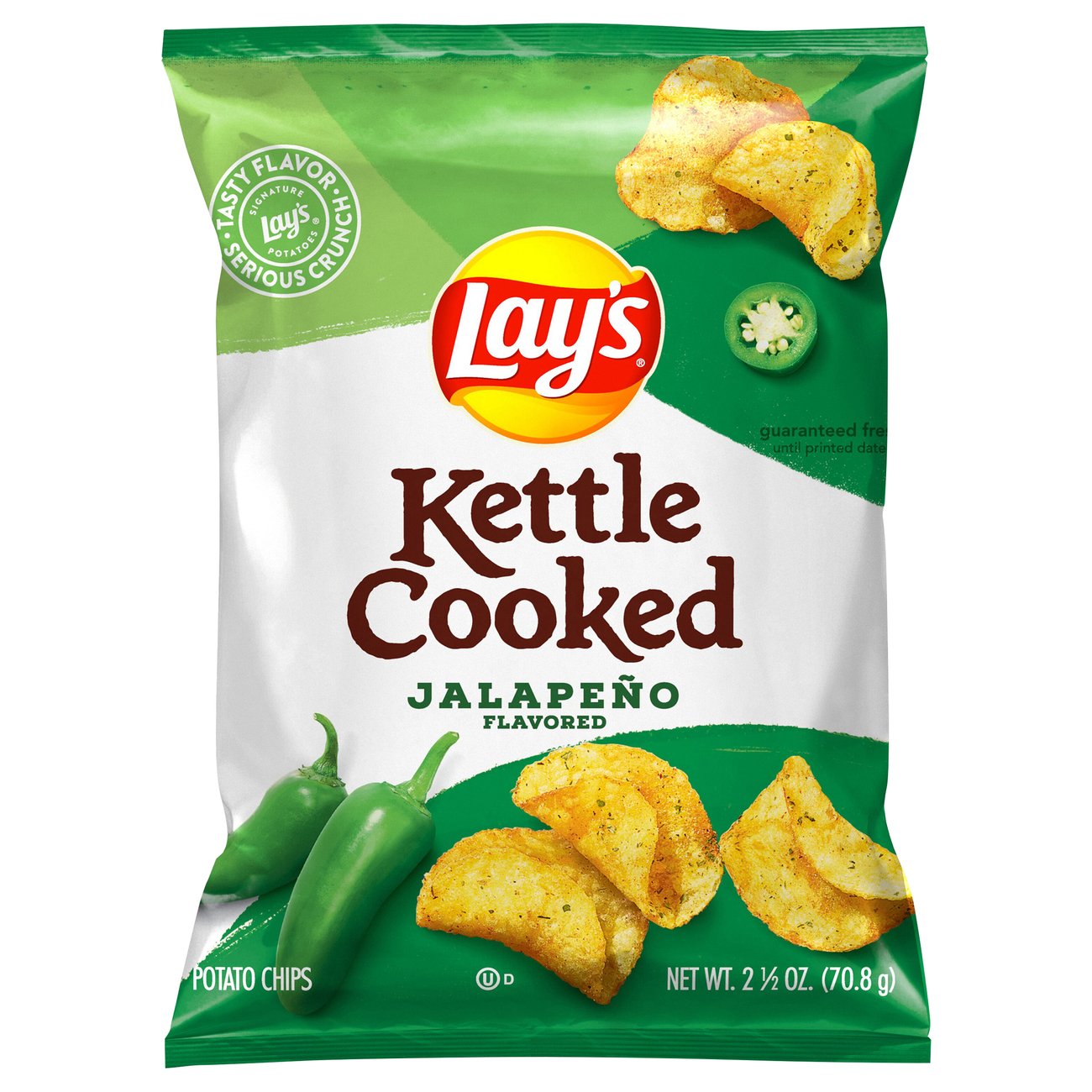 Lay's Kettle Cooked Jalapeno Potato Chips Shop Chips at HEB