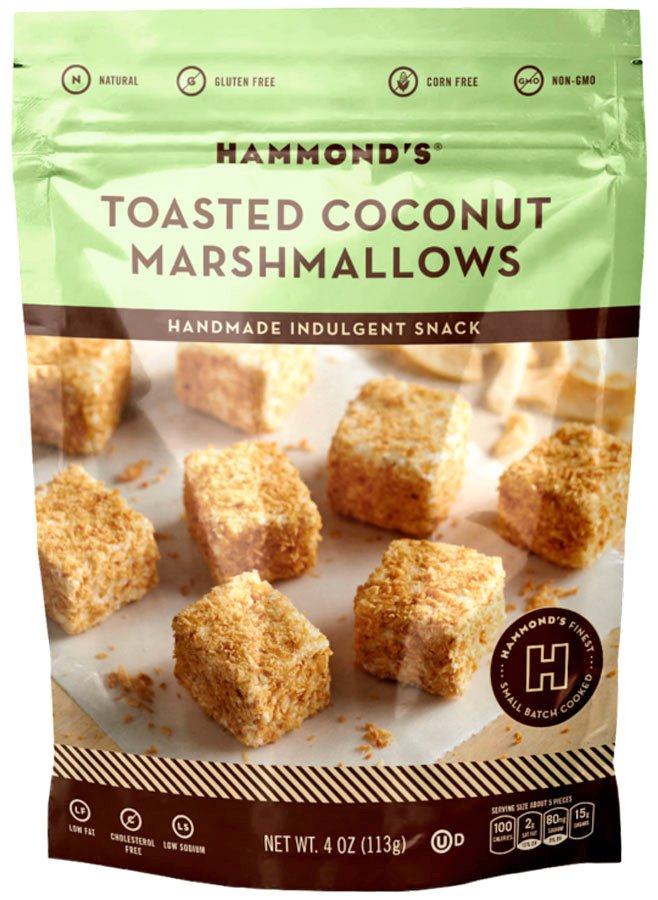 Hammond's Toasted Coconut Marshmallows, 4 oz | Central Market