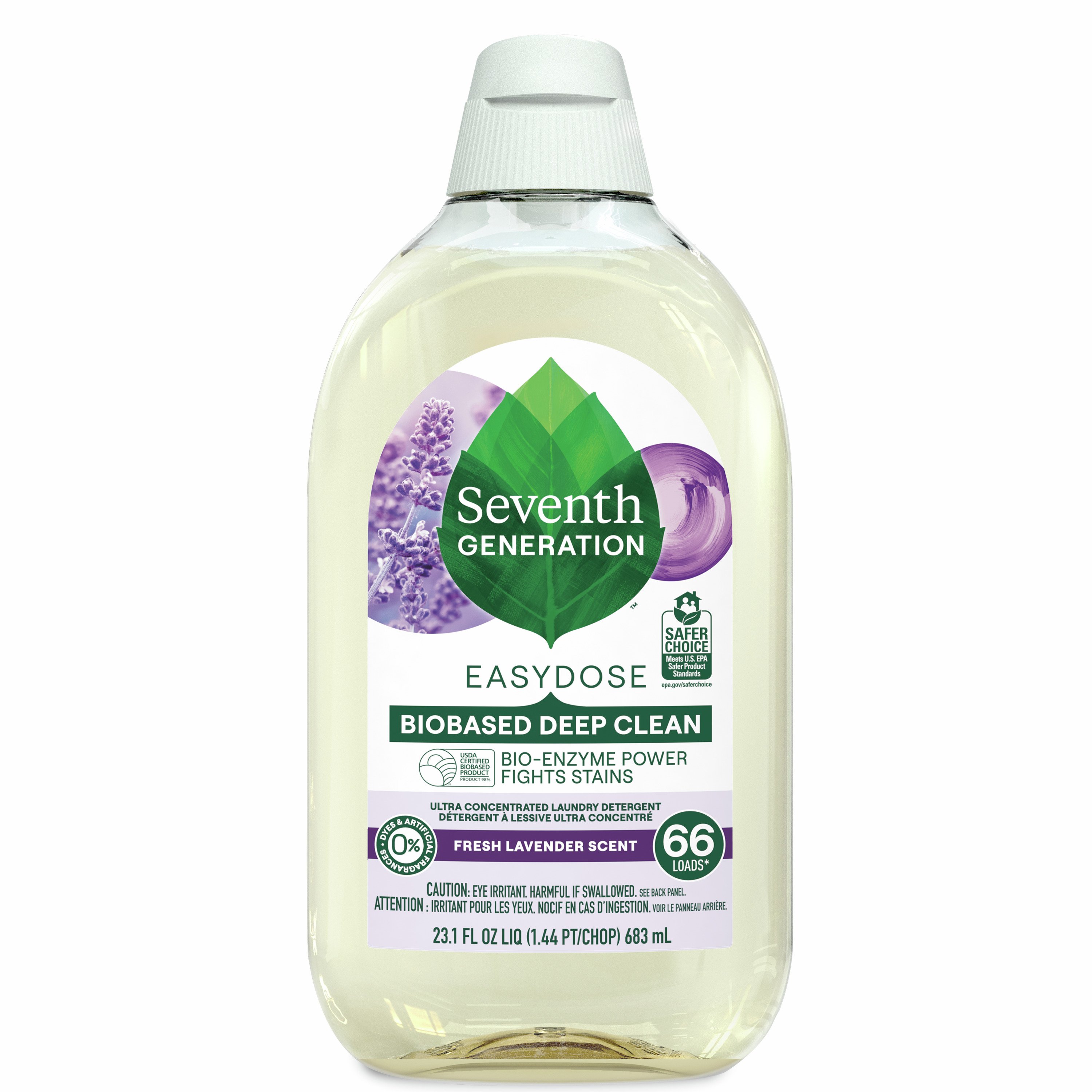 Seventh Generation EasyDose Ultra Concentrated Laundry Detergent Lavender Shop Laundry at HEB