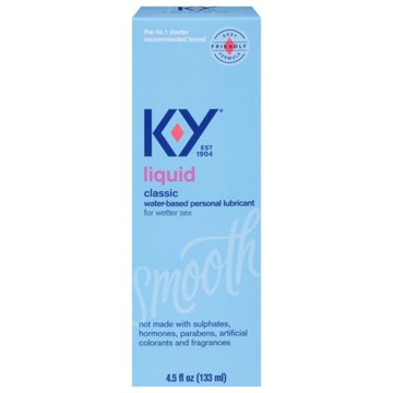 K-Y Liquid Classic Lubricant, 4.5 oz