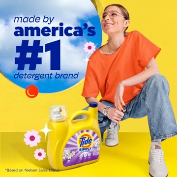 Tide Clean & Fresh Liquid Laundry Detergent - Berry Blossom Scent