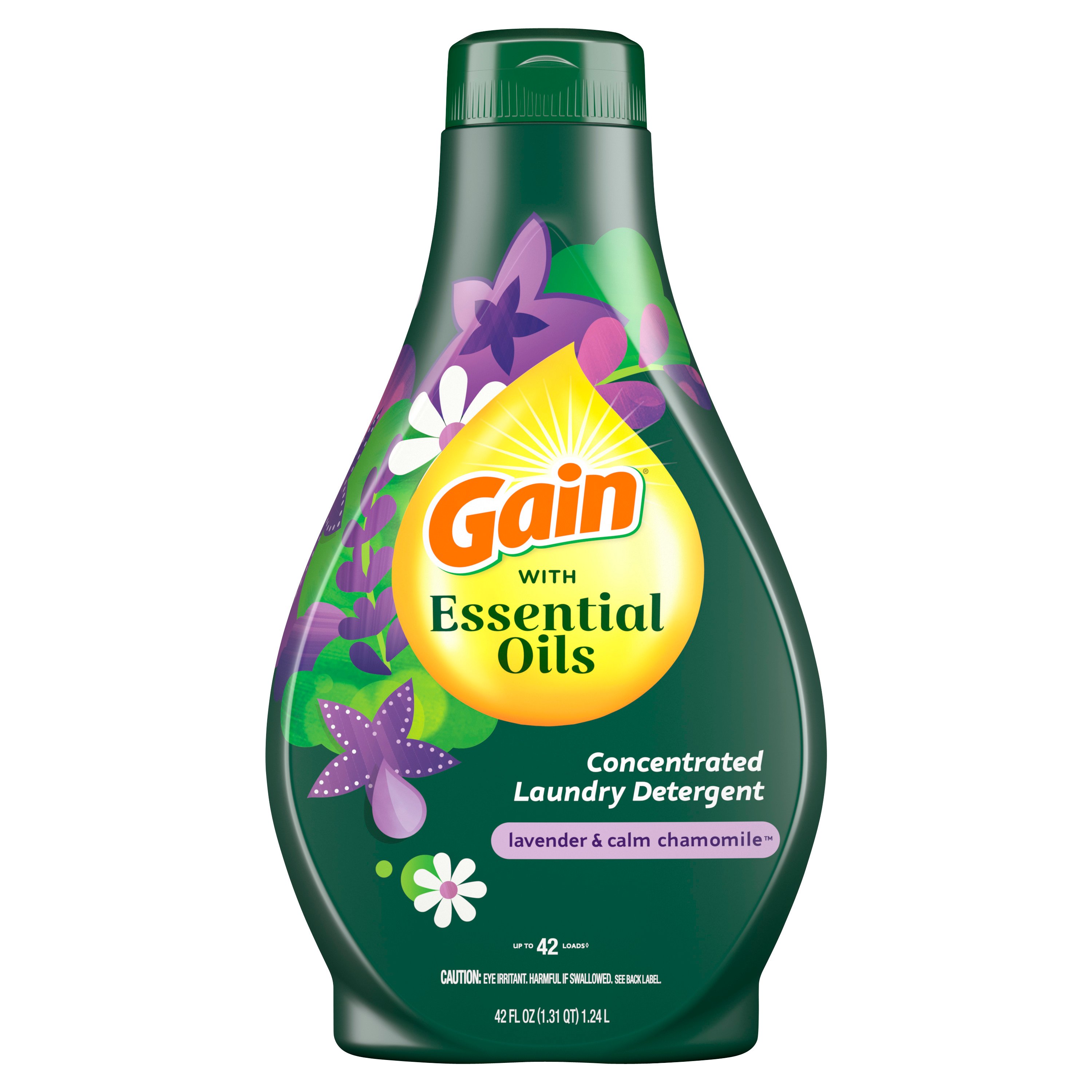 Gain with Essential Oils Lavender & Calm Chamomile Liquid Laundry