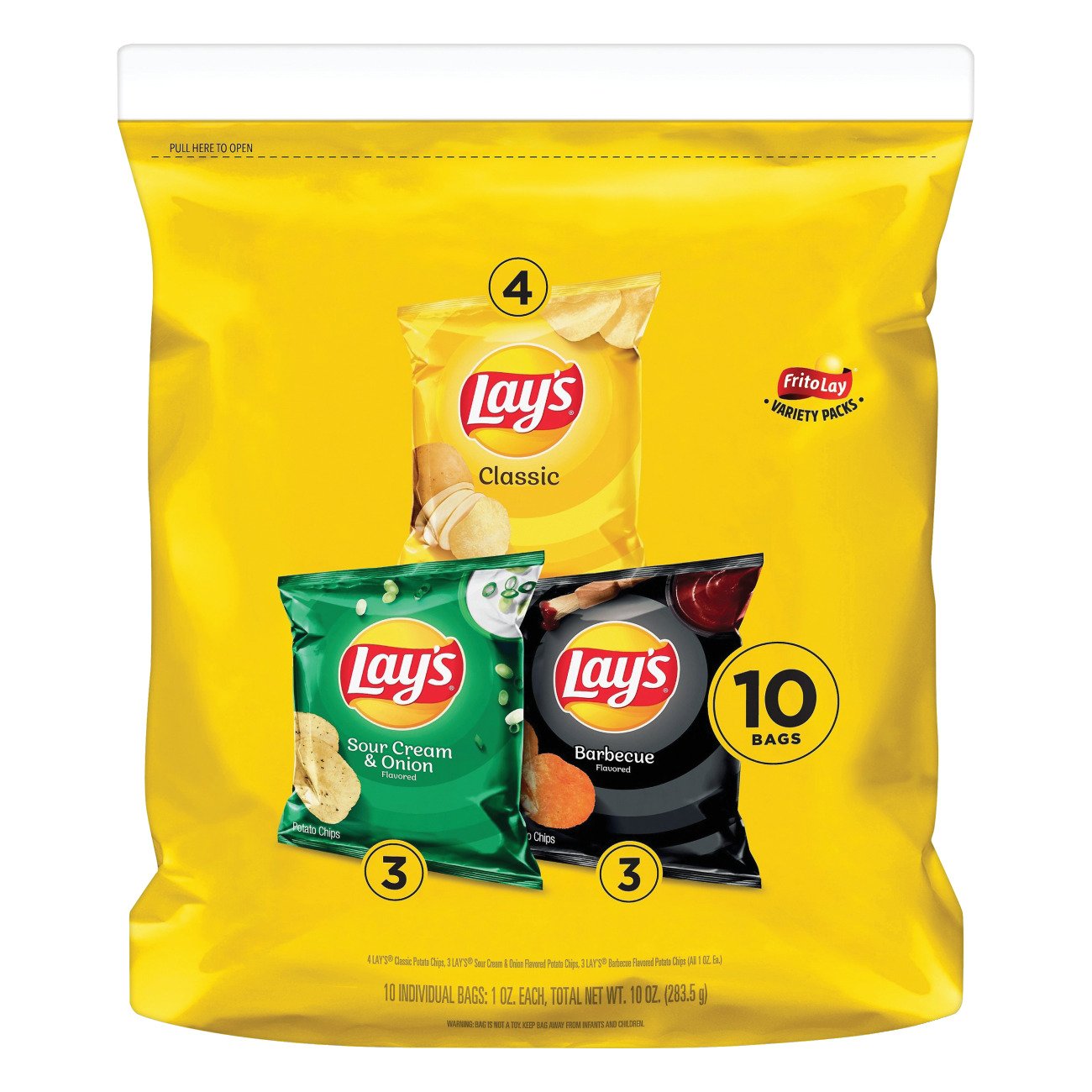 Frito Lay Lay's Potato Chips Variety Pack - Shop Chips At H-E-B