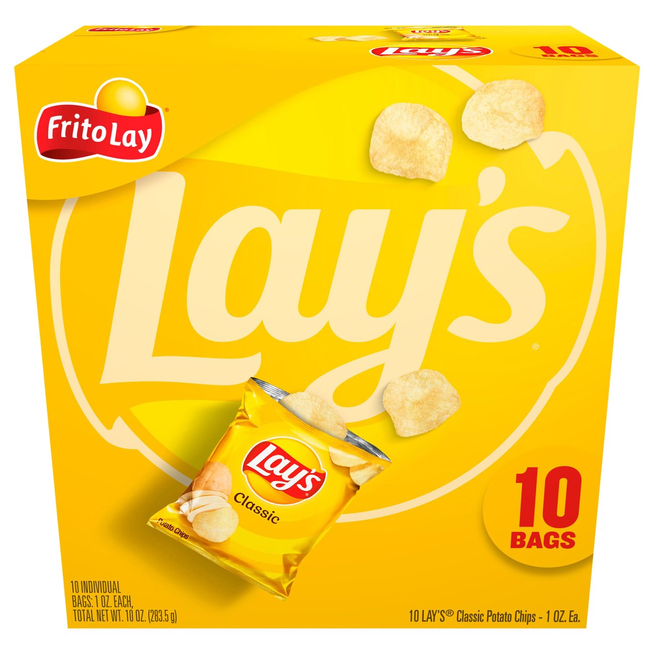 Lays Classic Potato Chips Multipack Shop Chips At H E B