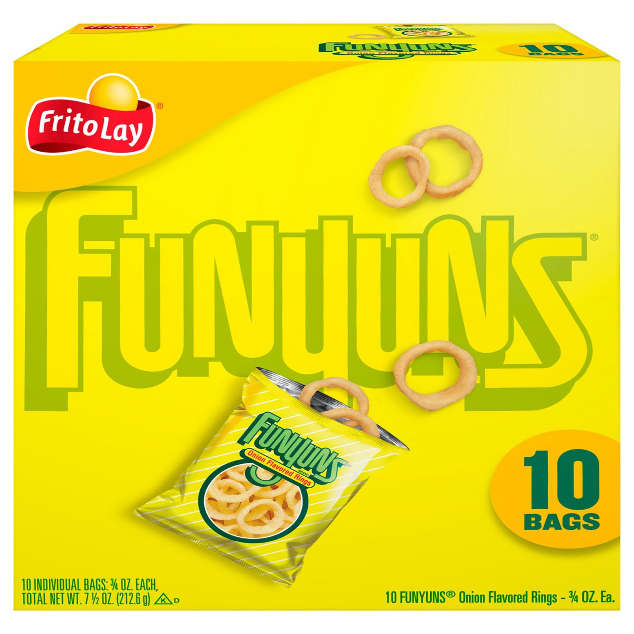 Funyuns Onion Rings Multipack Shop Chips at HEB