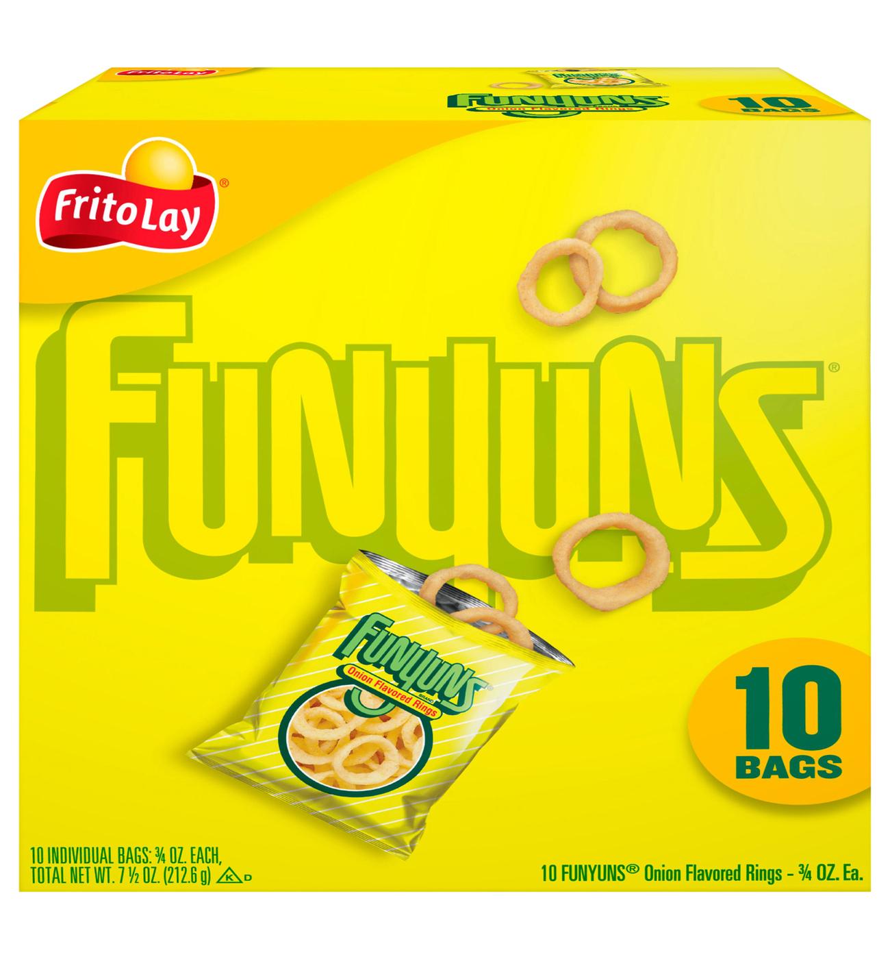 Funyuns Onion Rings Multipack Shop Chips at HEB