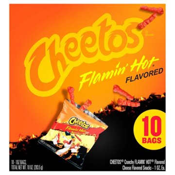 Cheetos Flamin' Hot Cheese Snacks Multipack 1 oz Bags