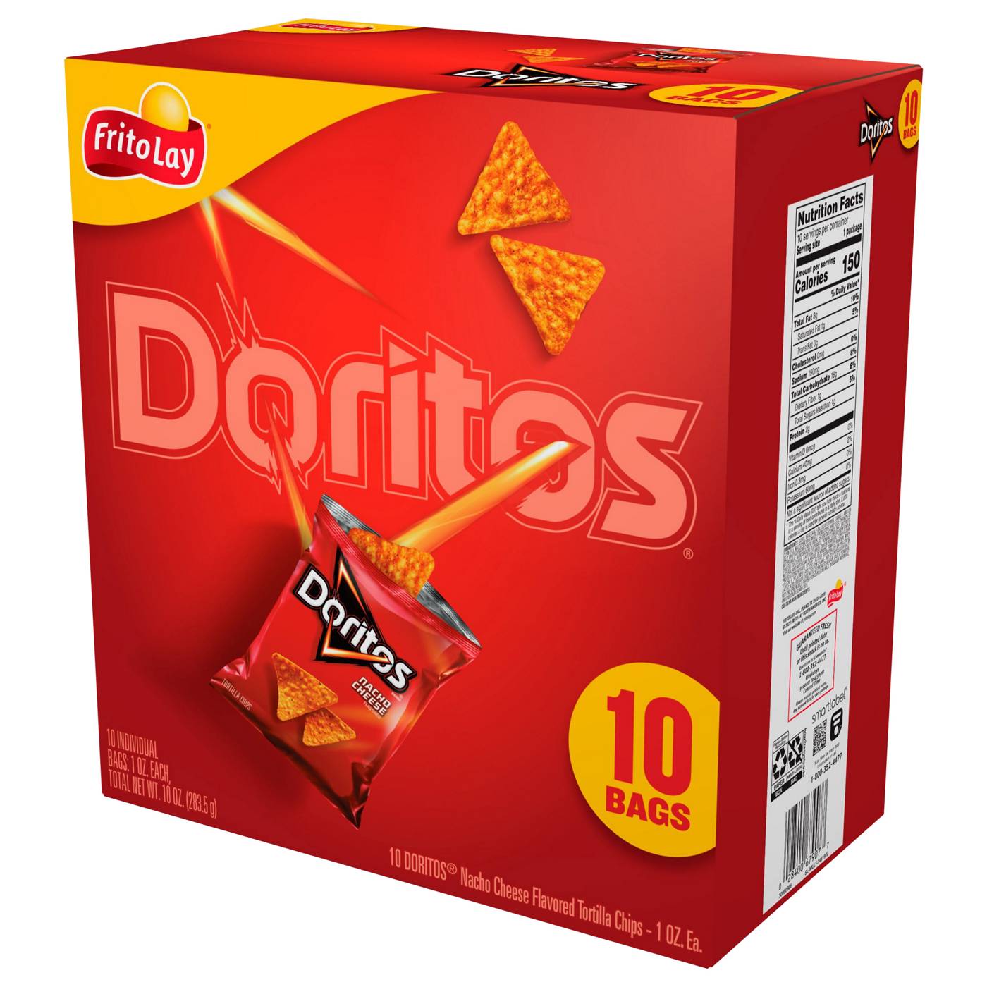Doritos Nacho Cheese Tortilla Chips Multipack; image 5 of 5