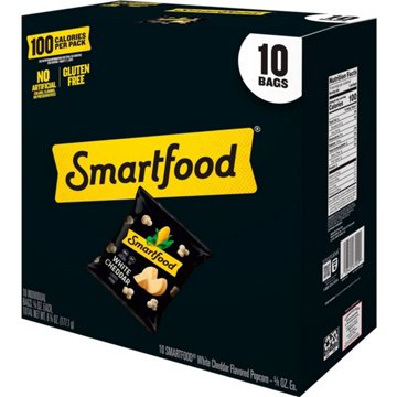 Smartfood White Cheddar Popcorn Multipack, 10 ct