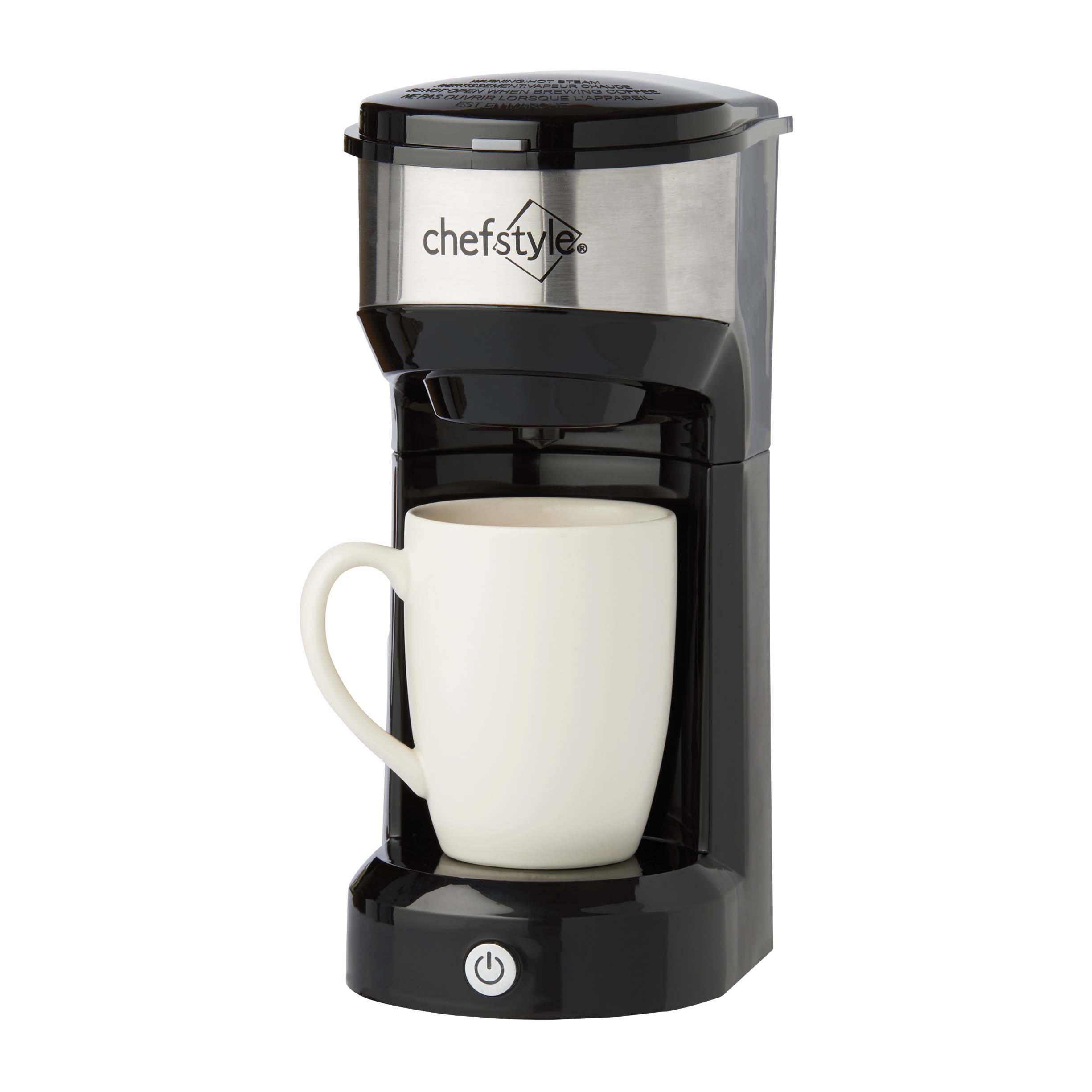 chefstyle Black Single Serve Coffee Maker Shop Appliances at HEB