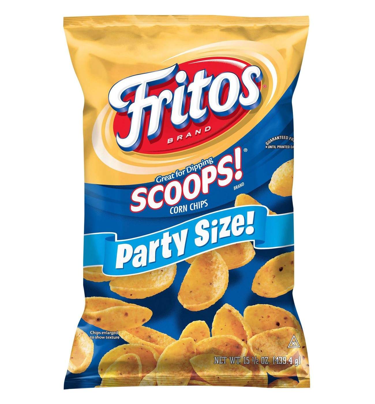 Fritos Scoops! Corn Chips - Party Size; image 1 of 3