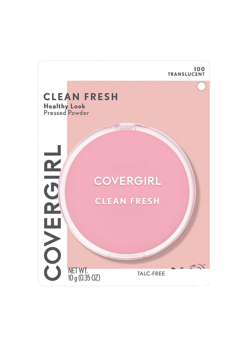 Covergirl Clean Fresh Pressed Powder 100 Translucent; image 1 of 7