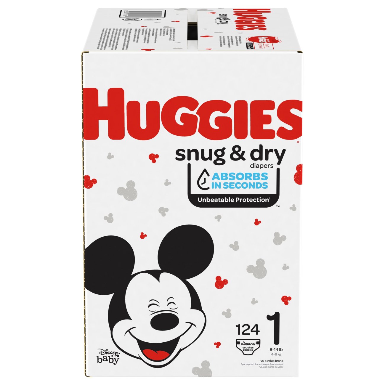 huggies snug n dry size 1