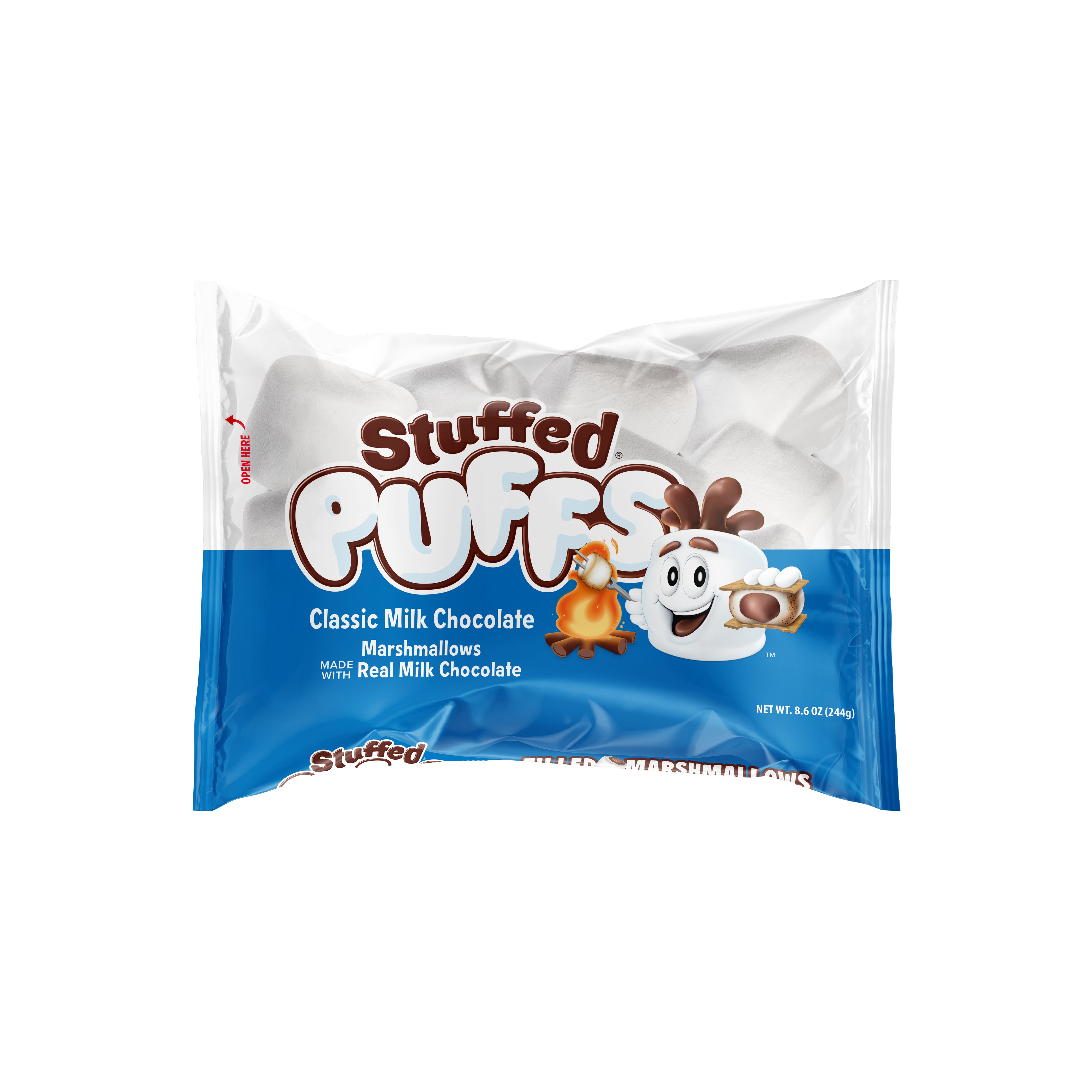 Stuffed Puffs Are Marshmallows With Chocolate On The Inside