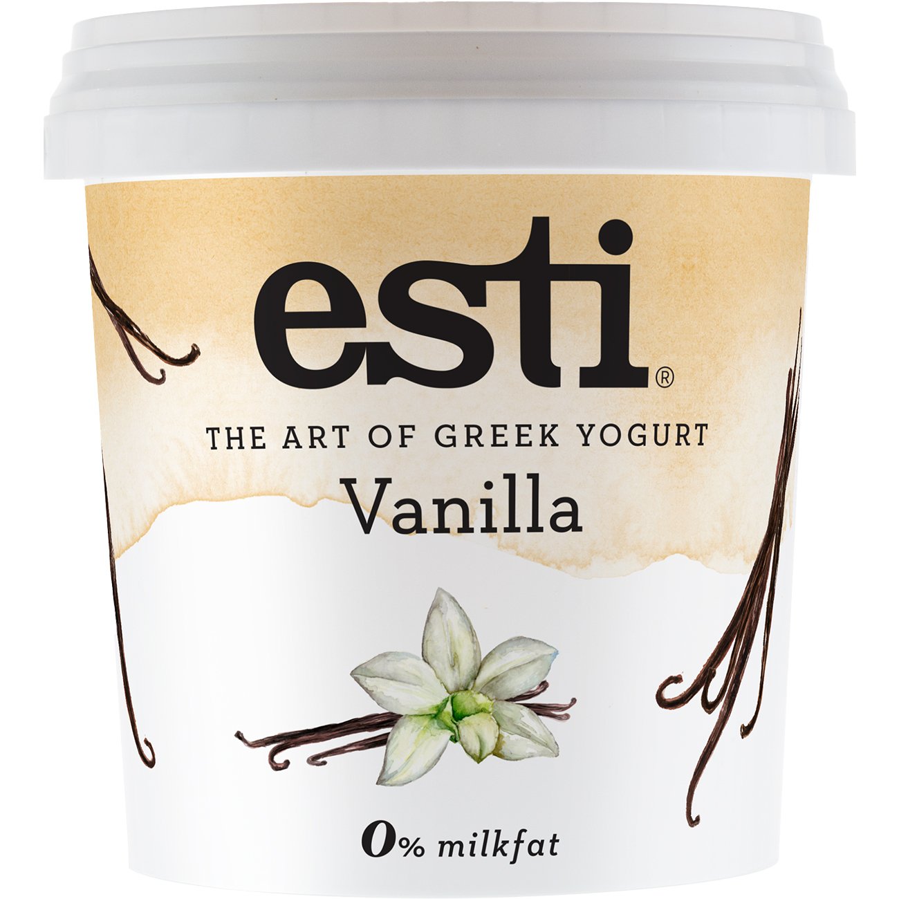 Esti Vanilla 0% Milkfat Greek Yogurt , 32 oz