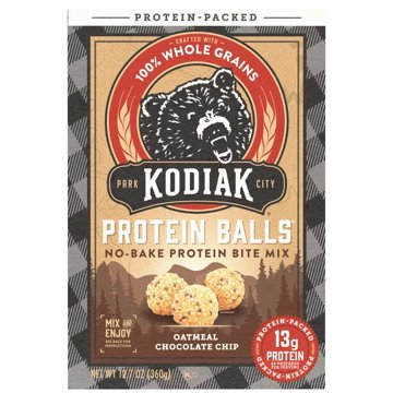 Kodiak 13g Protein Balls - Oatmeal Chocolate Chip, 12.7 oz