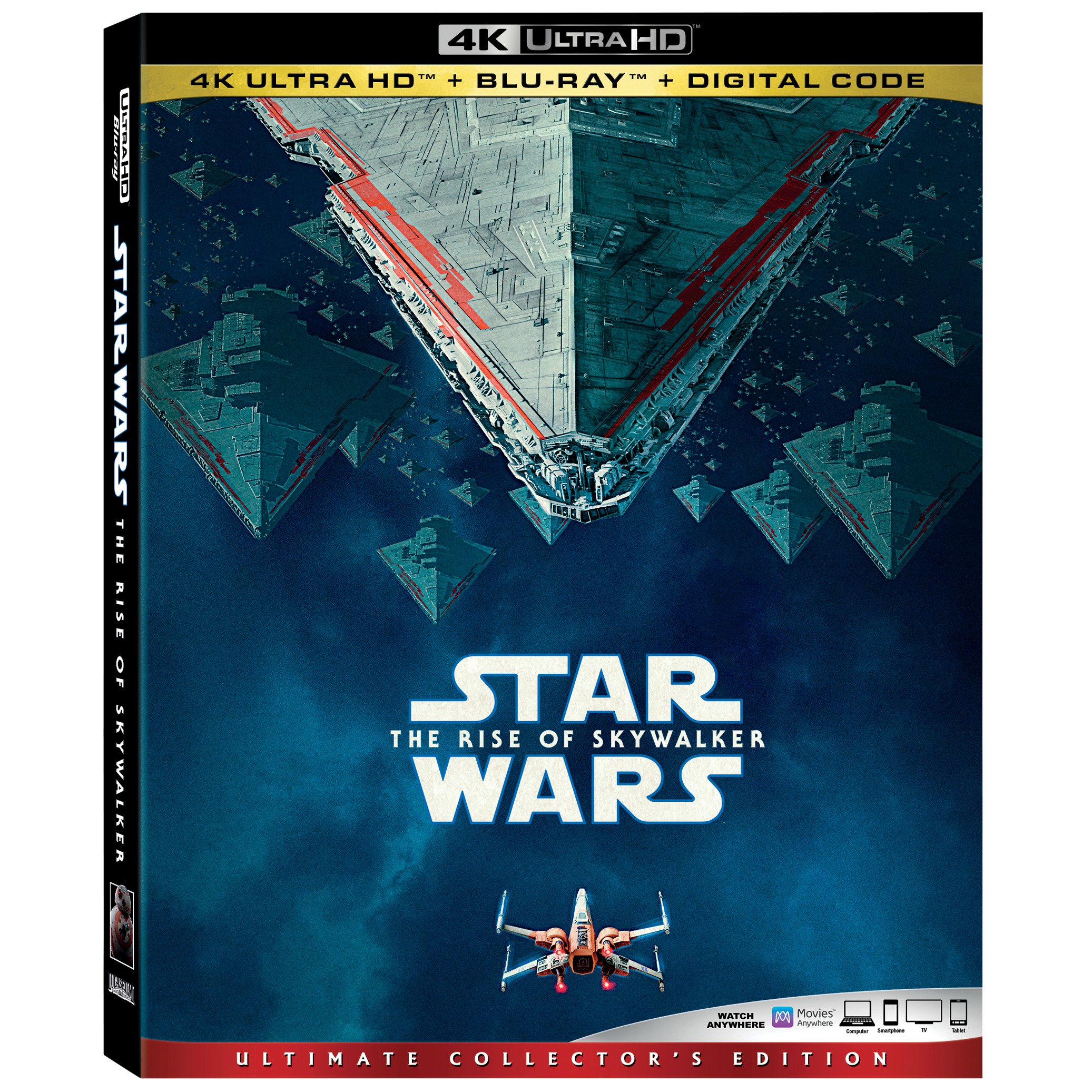 Disney Star Wars The Rise of Skywalker 4K Ultra HD Blu Ray