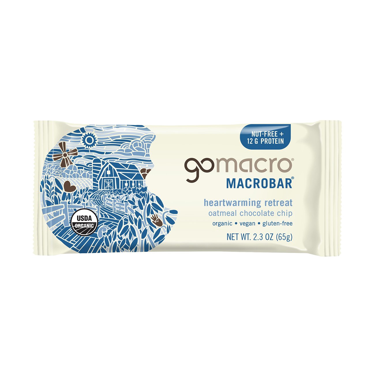 GoMacro Macrobar Oatmeal Chocolate Chip Shop Granola & snack bars at