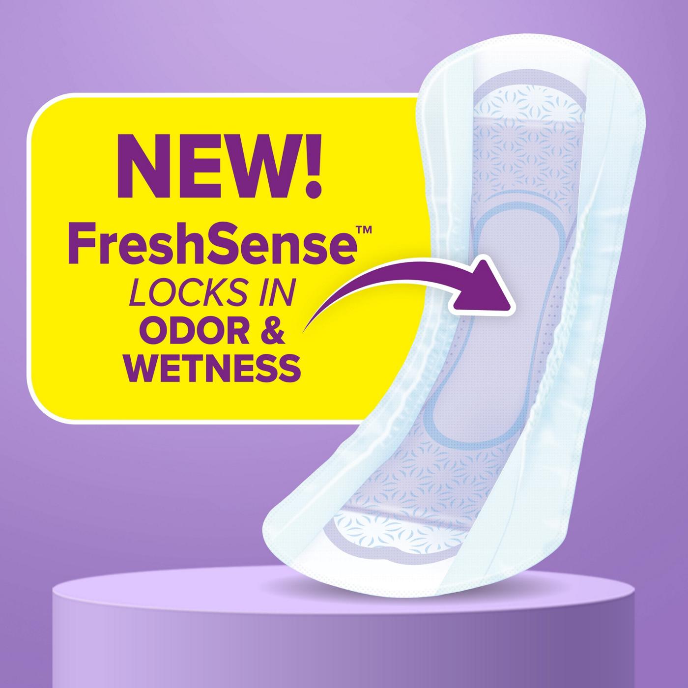 Poise Ultra Thin Incontinence Pads, Maximum Absorbency, Long Length; image 2 of 7