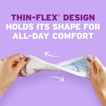 Poise Ultra Thin Incontinence Pads, Maximum Absorbency, Long Length, 36 ct