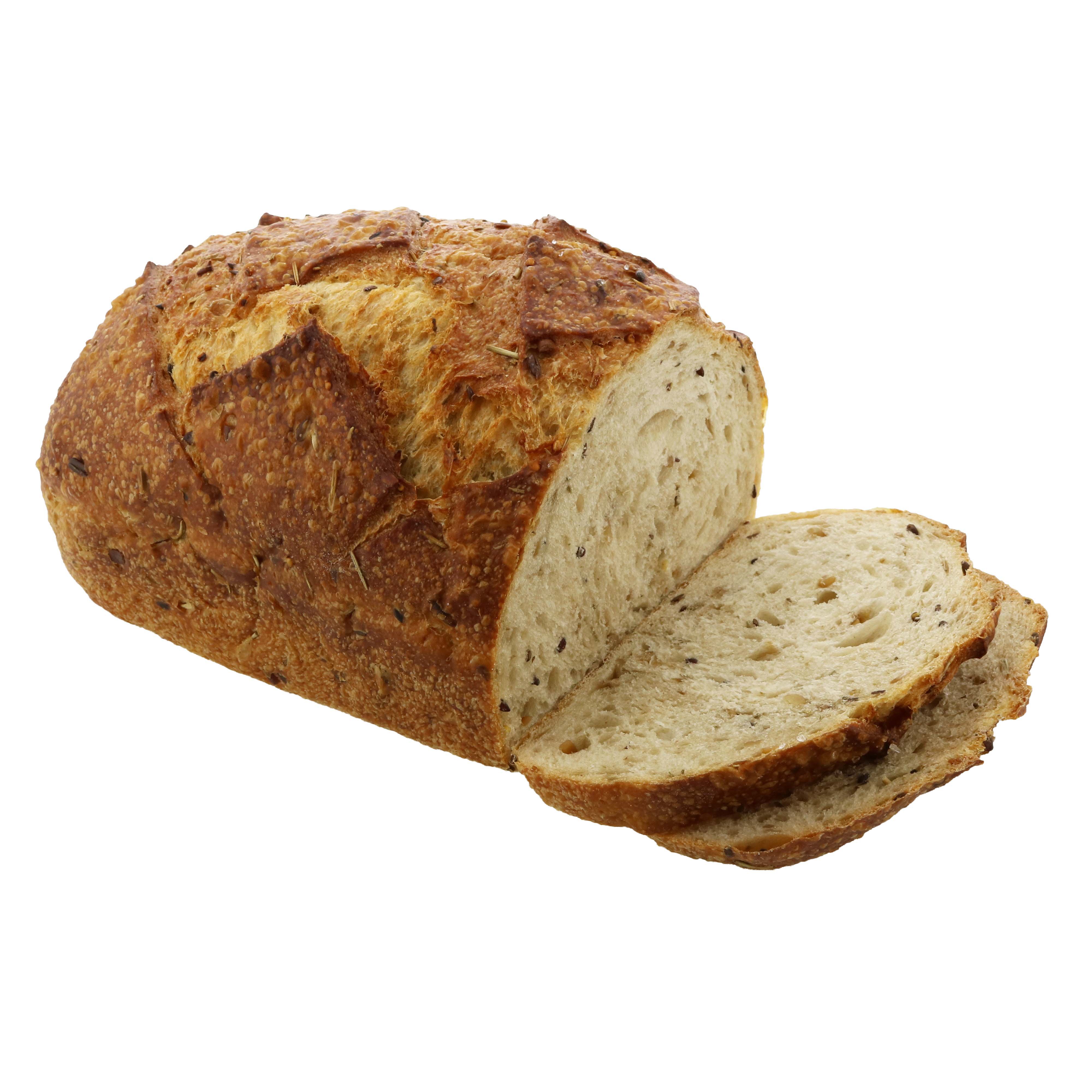 HEB Bakery Kosher Scratch Made Sourdough Golden Grain Rosemary Bread