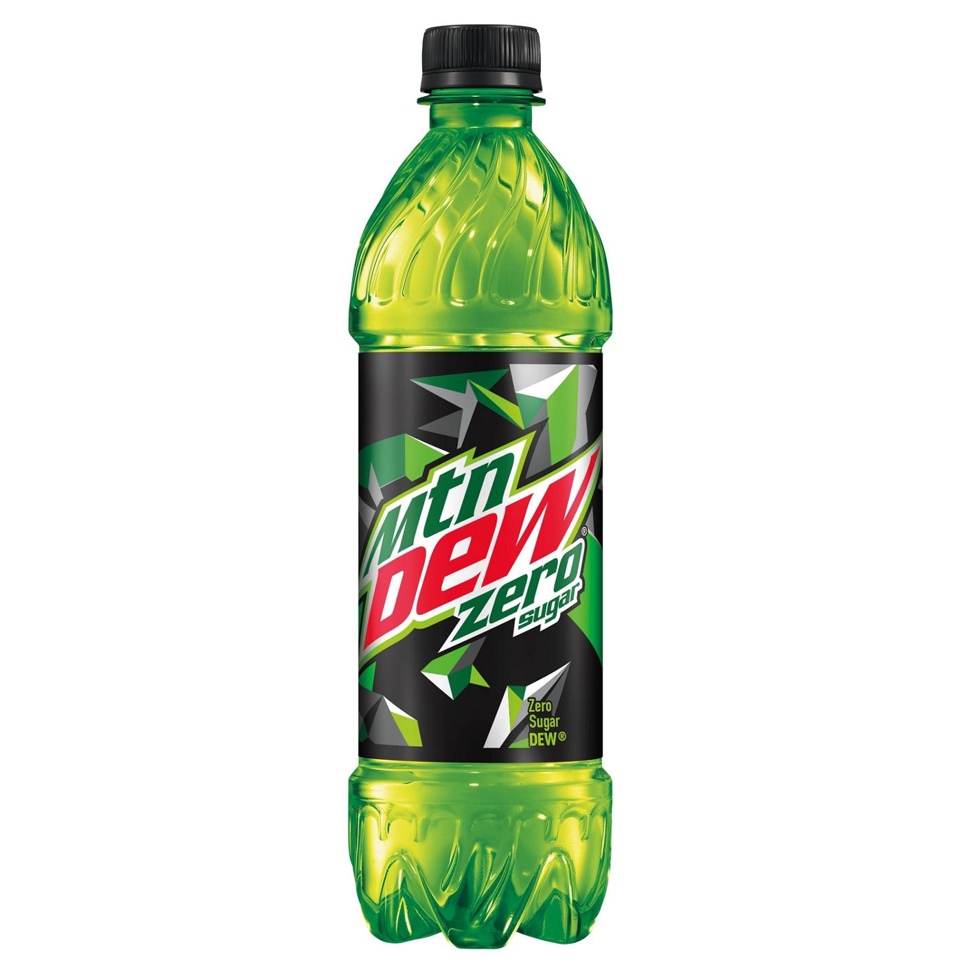 Mountain Dew Zero Sugar Soda 16.9 oz Bottles; image 4 of 4