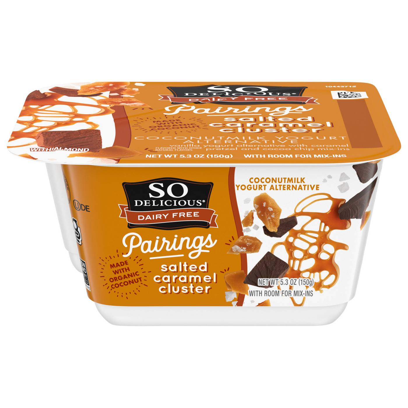 So Delicious Dairy Free Salted Caramel Cluster Coconutmilk Yogurt Alternative; image 7 of 8