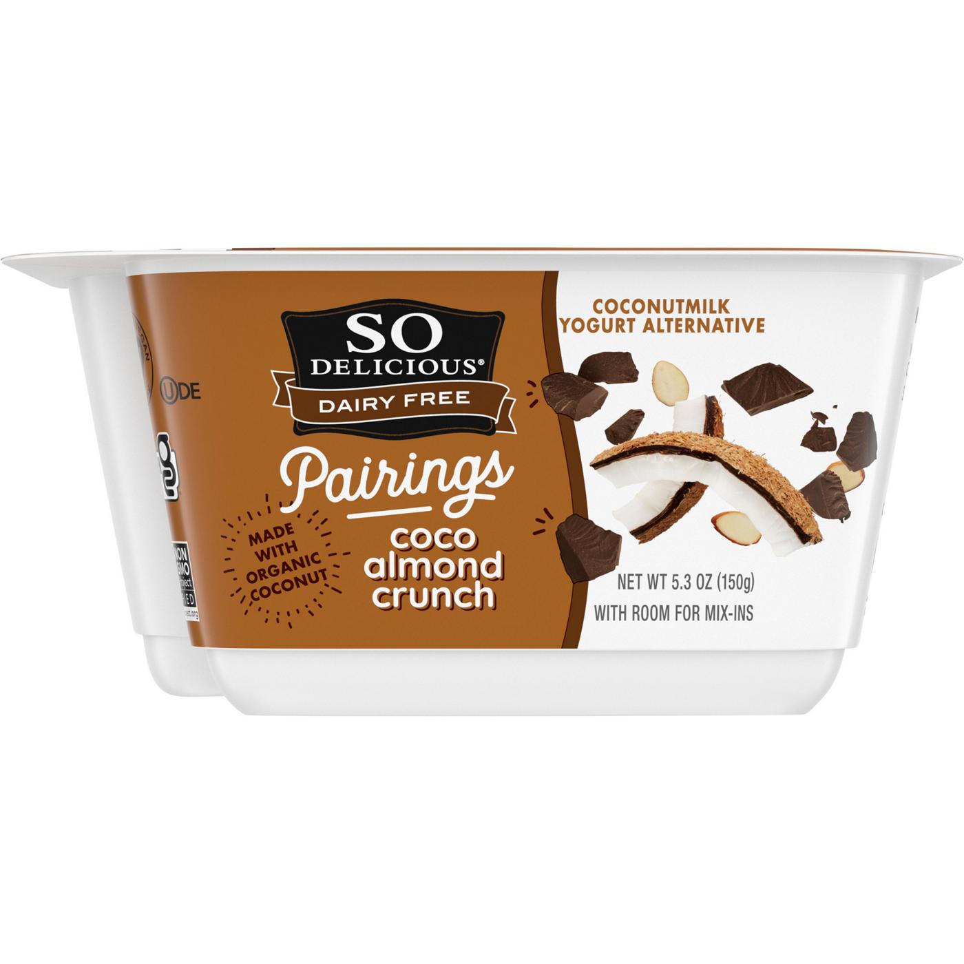 So Delicious Dairy Free Coco Almond Crunch Coconutmilk Yogurt Alternative; image 1 of 8