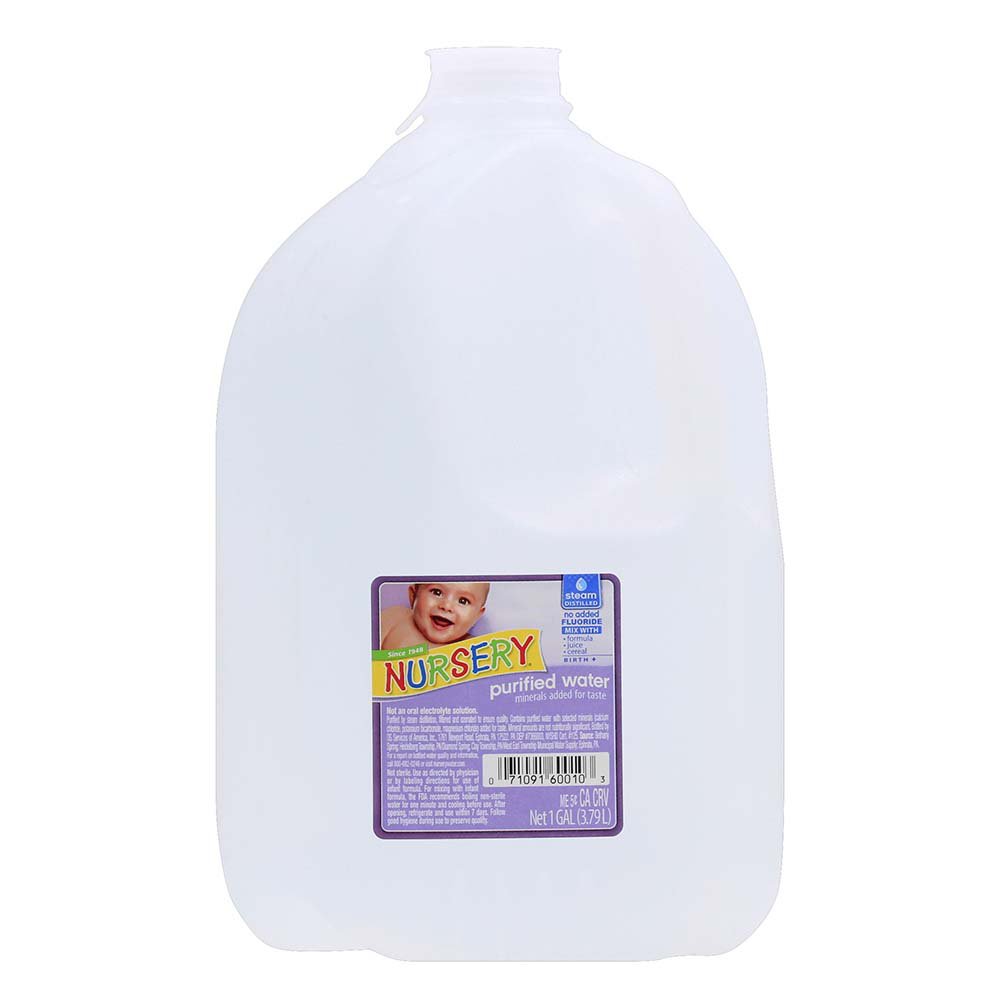 nursery water for formula mixing