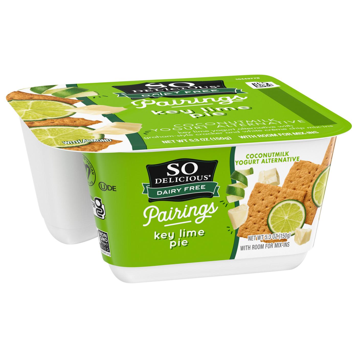 So Delicious Dairy Free Key Lime Pie Coconutmilk Yogurt Alternative Shop Yogurt at HEB