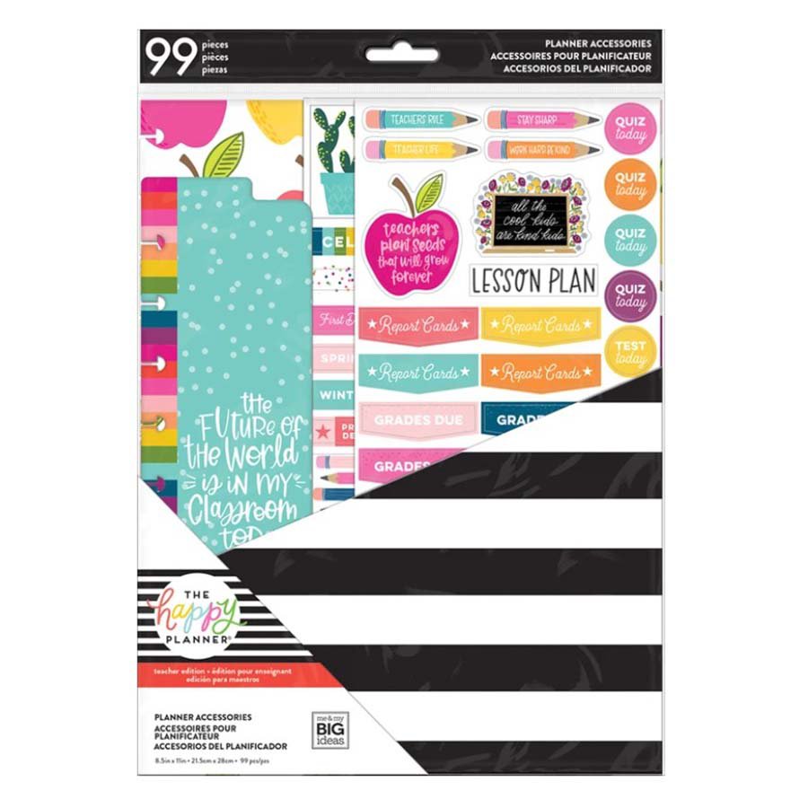 The Happy Planner Teacher Accessory Pack Shop Planners & calendars at HEB
