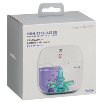 Munchkin 59S Mini Sterilizer Portable UV Sanitizer