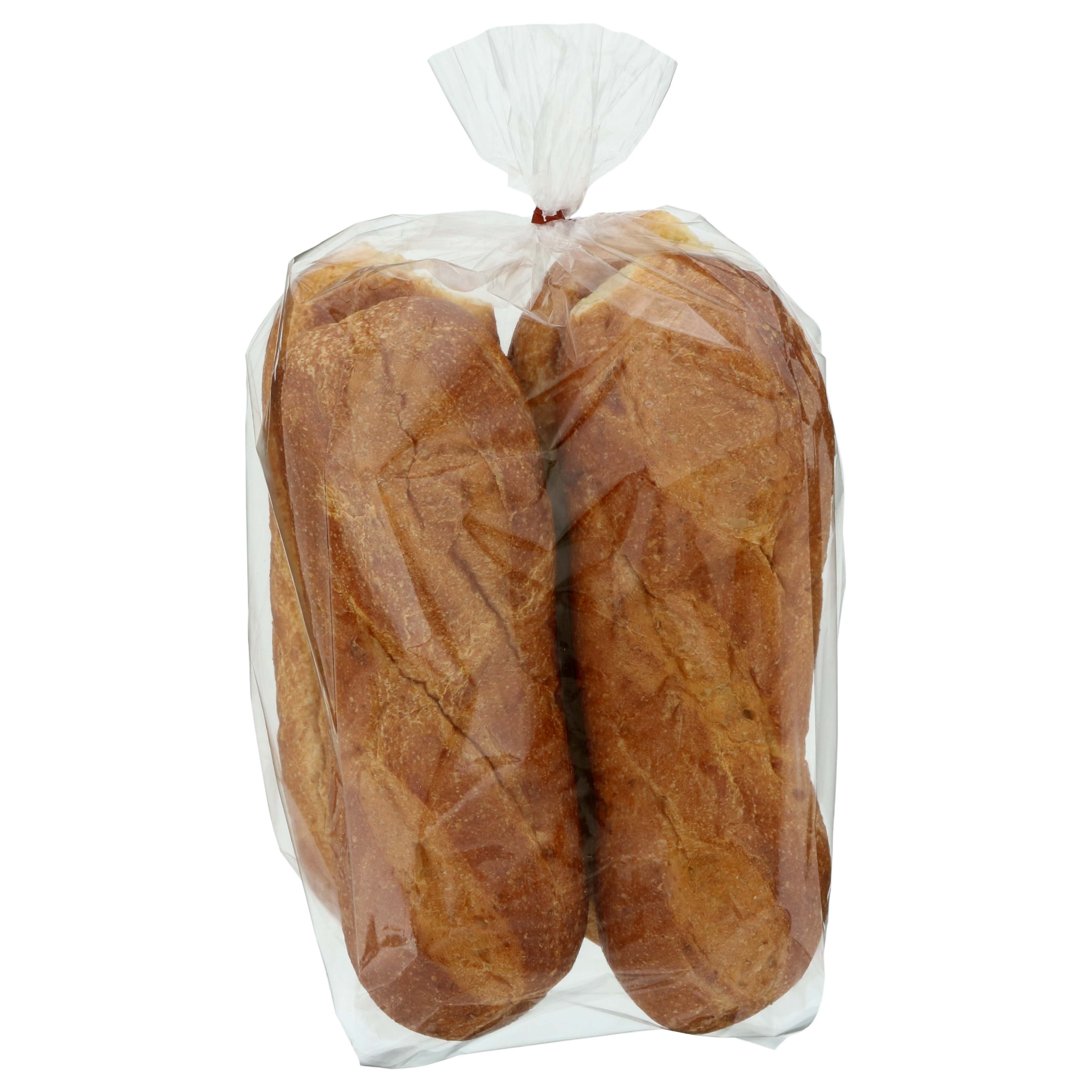 H-E-B Bakery Scratch-Made Kosher Wheat Submarine Rolls - Shop Buns ...