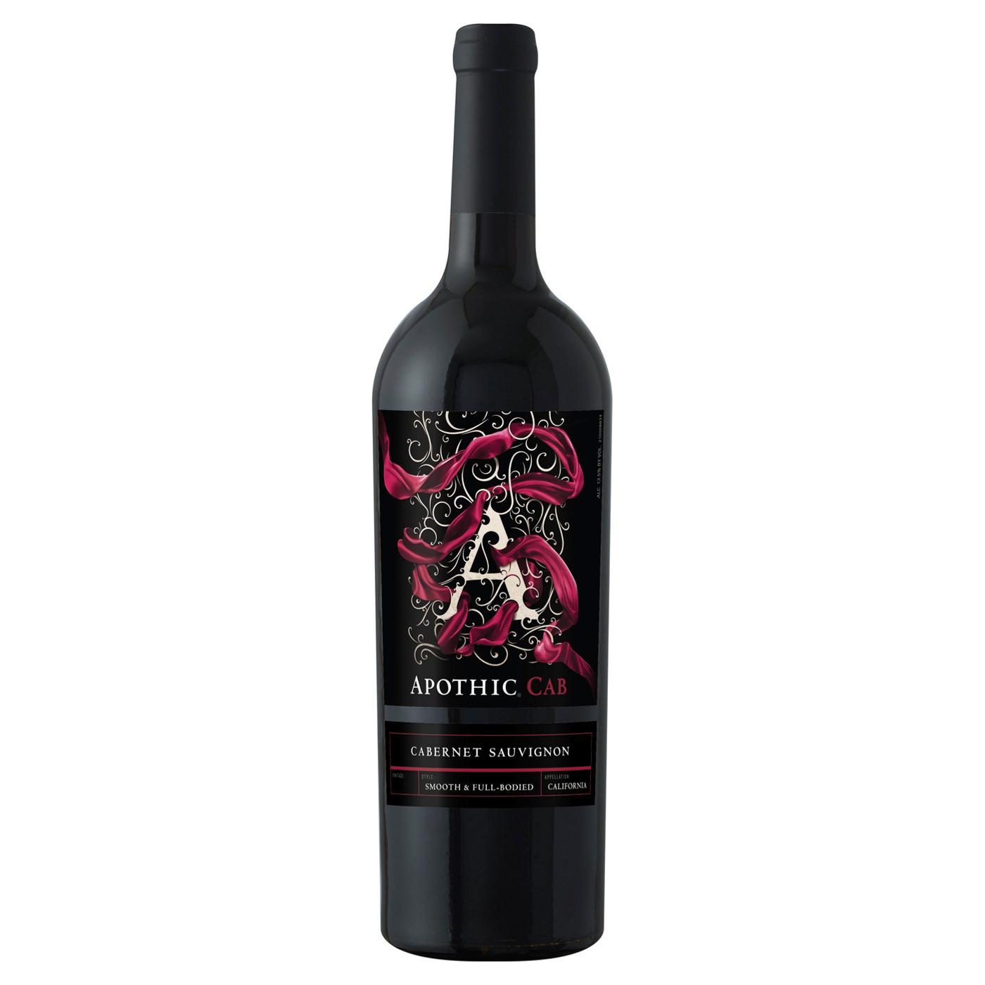 Apothic Cabernet Sauvignon Red Wine; image 1 of 2