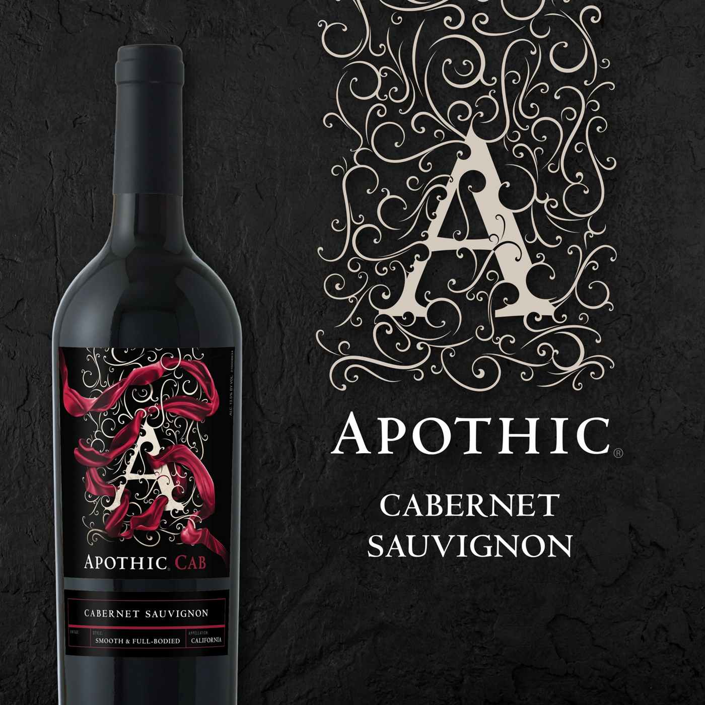 Apothic Cabernet Sauvignon Red Wine; image 2 of 2