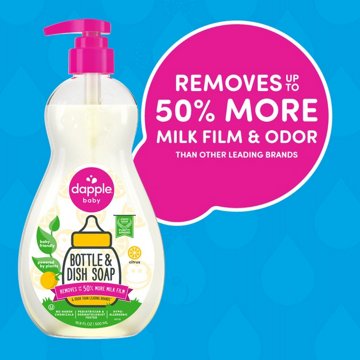 Dapple Fresh Citrus Bottle & Dish Soap, 16.9 oz