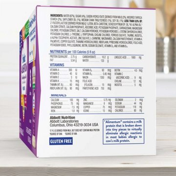 Similac Alimentum for Food Allergies and Colic, 2 oz, 8 ct