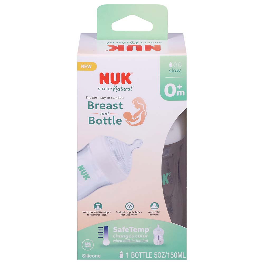 nuk simply natural medium flow nipples