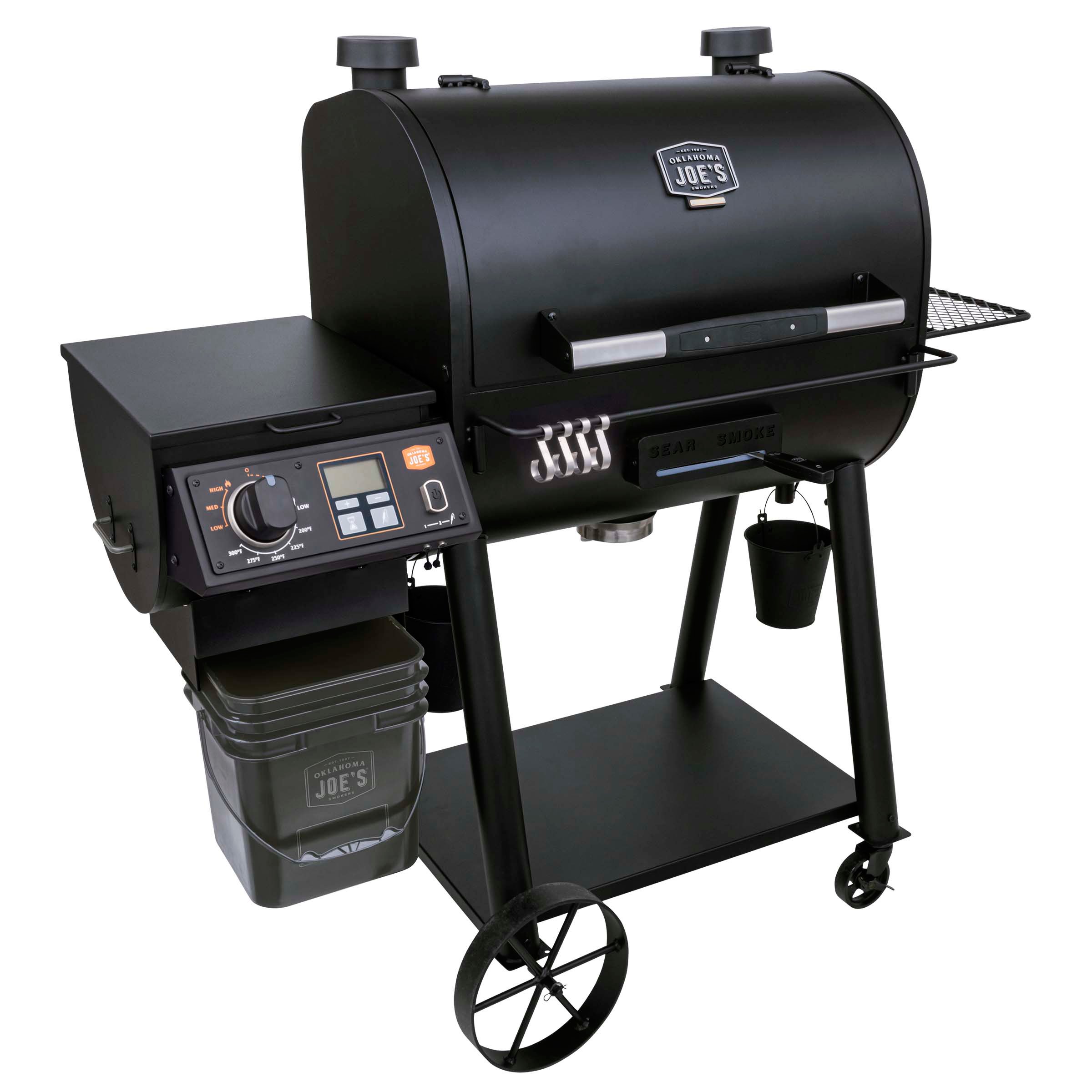 Oklahoma Joe's Rider DLX 1200 Pellet Grill Shop Grills & Smokers at HEB