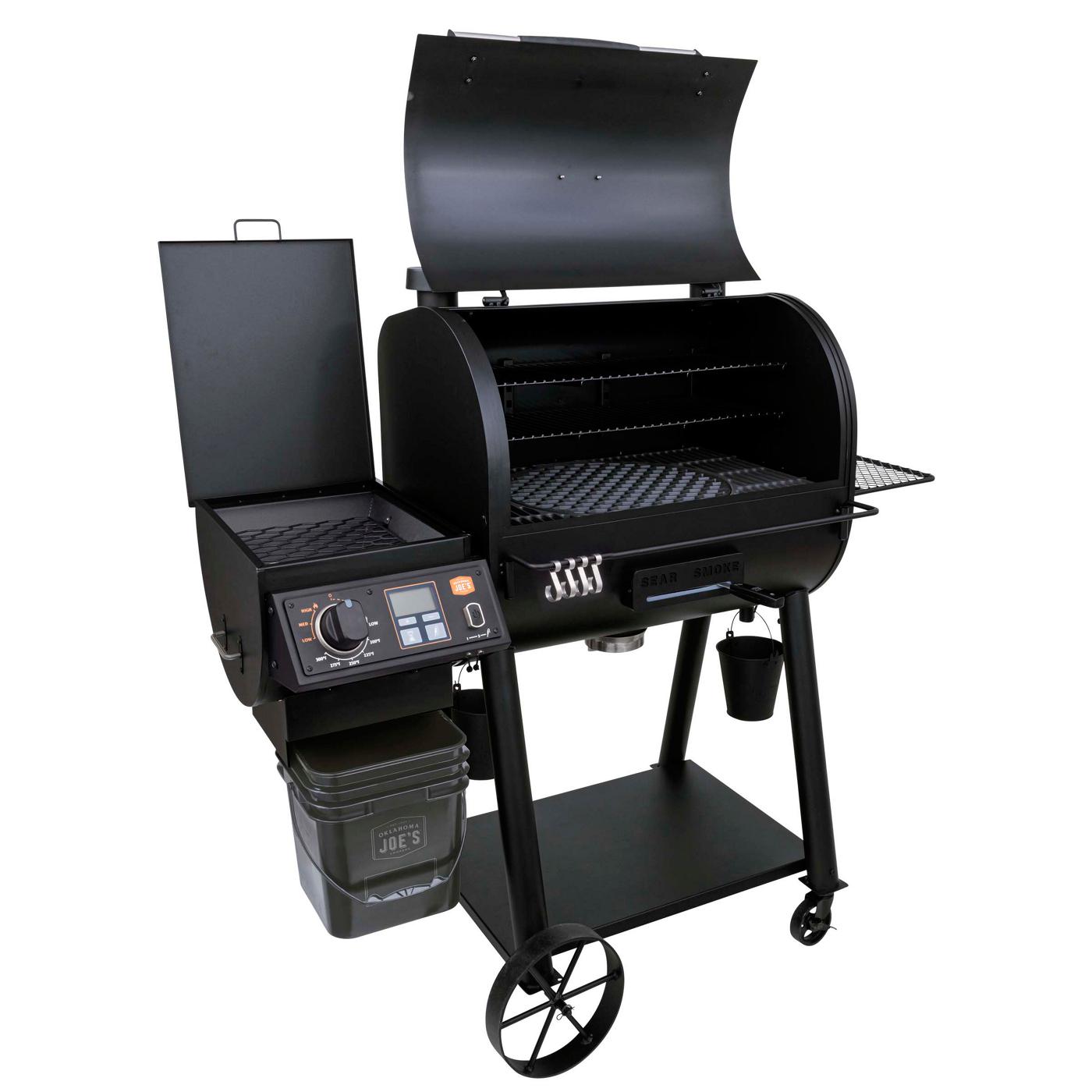 Oklahoma Joe's Rider DLX 1200 Pellet Grill; image 2 of 3