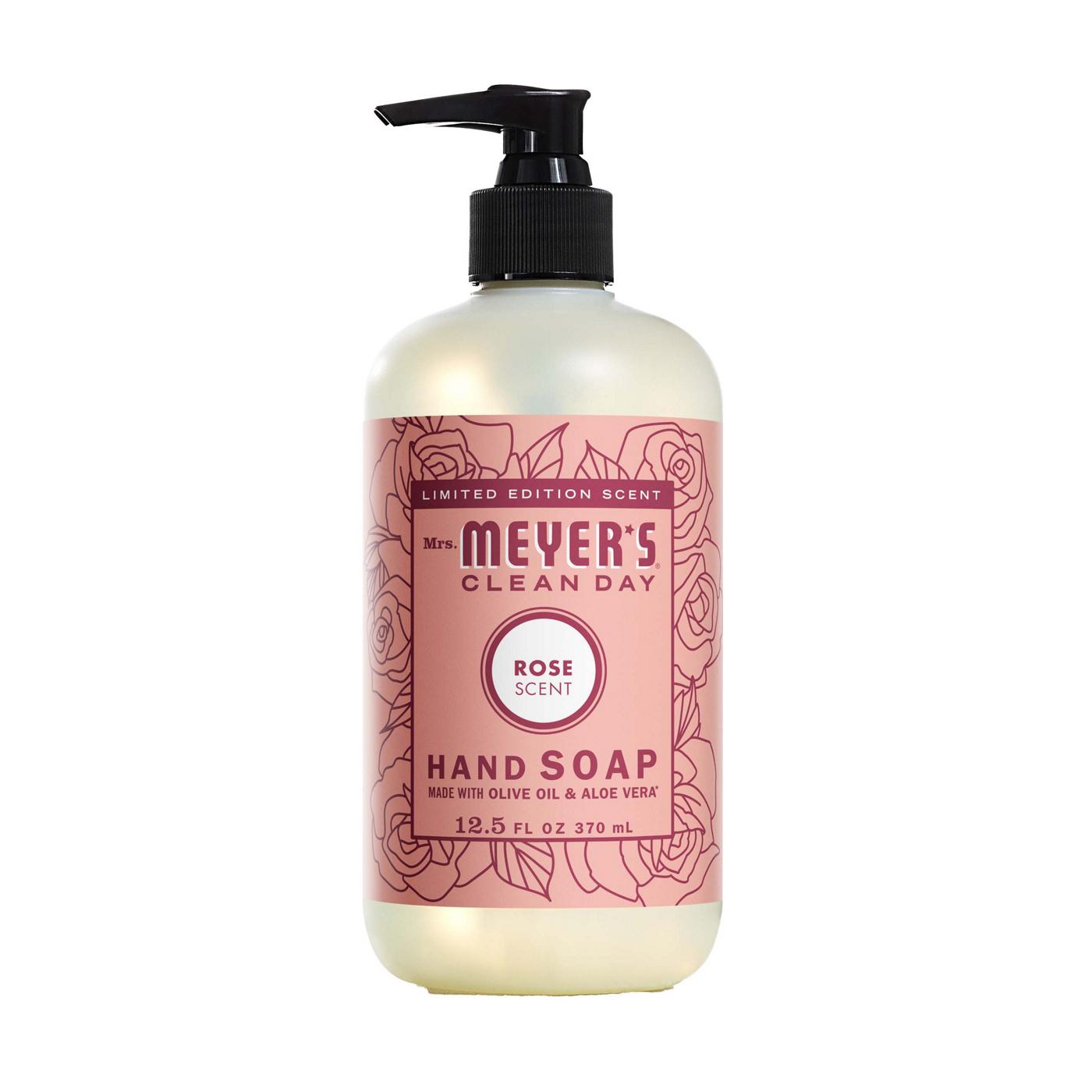 Mrs. Meyer's Clean Day Rose Liquid Hand Soap; image 1 of 2