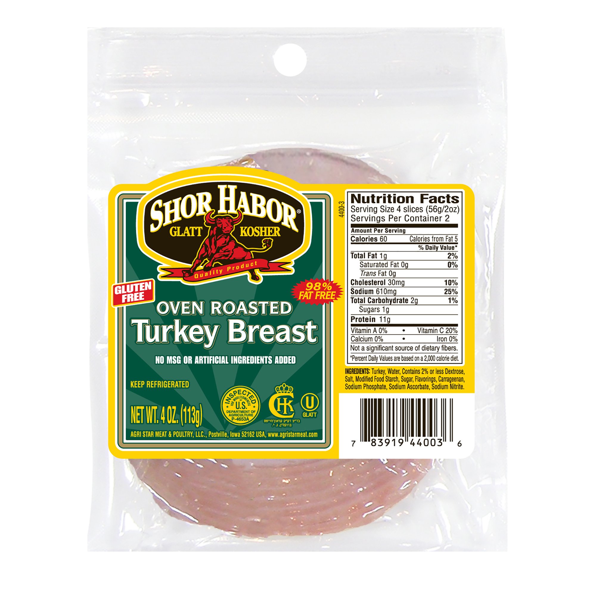 Shor Habor Kosher Oven Roasted Turkey Breast Shop Turkey at HEB