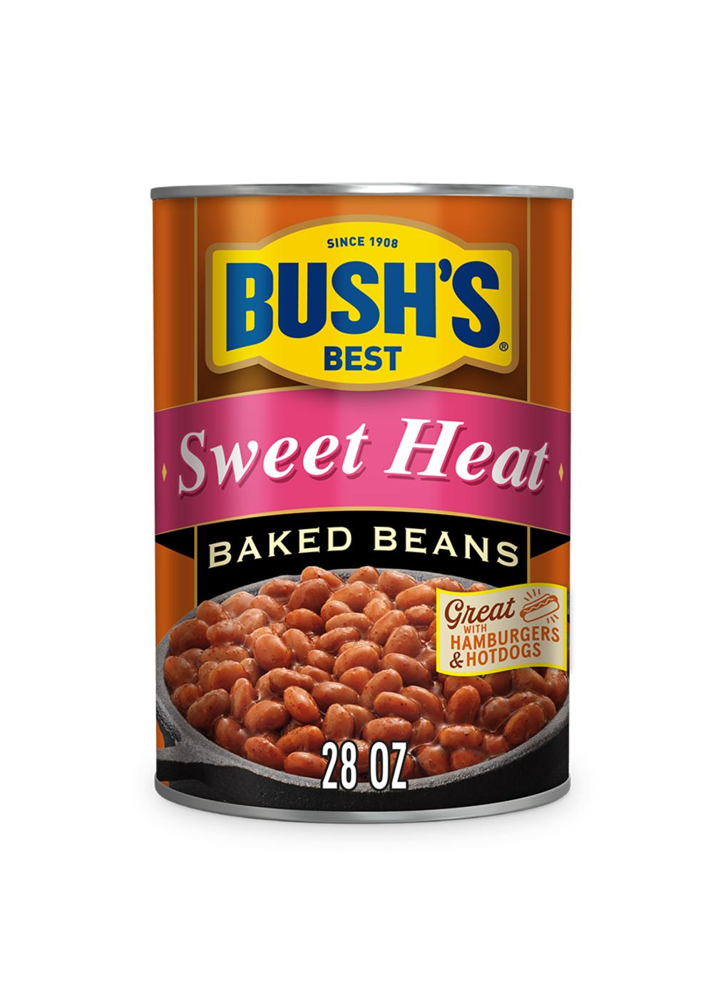 Bush's Best Sweet Heat Baked Beans; image 1 of 3