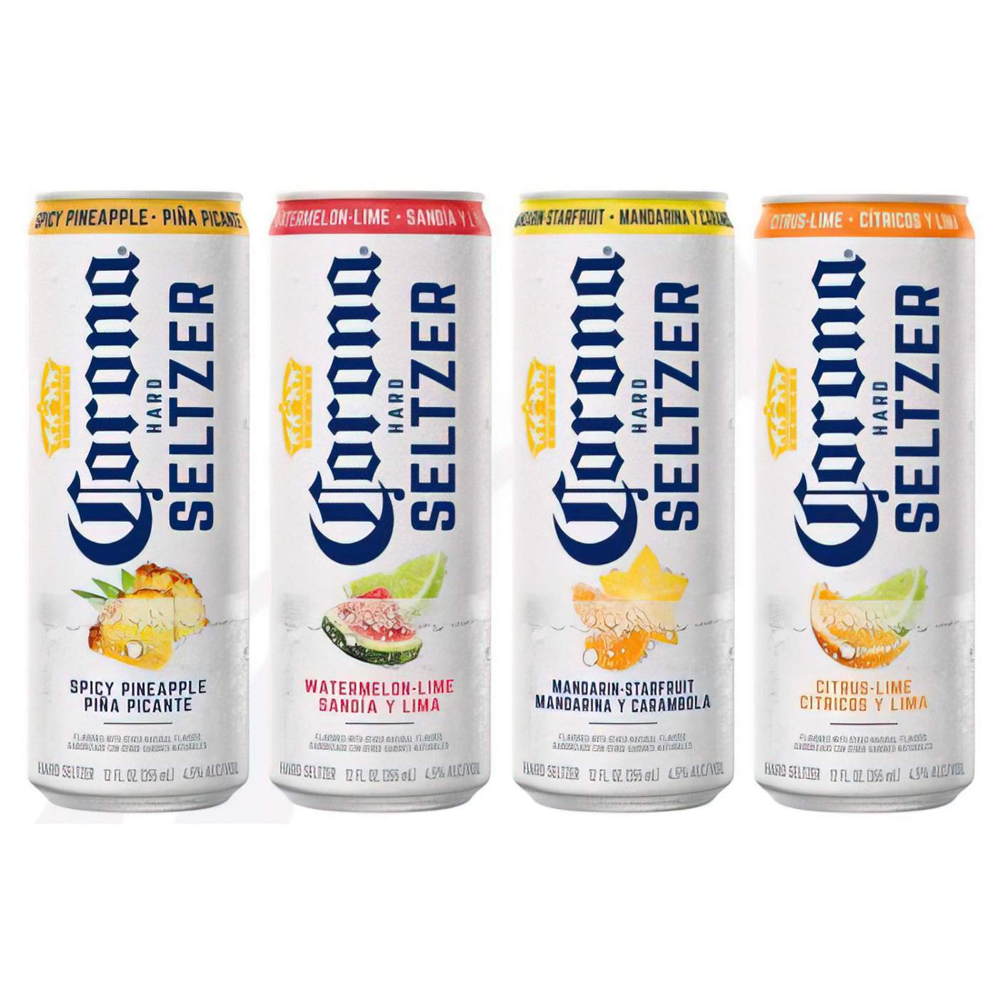 Corona Hard Seltzer Tropical Mix Variety Pack Gluten Free 12 oz Cans, 12 pk; image 7 of 7